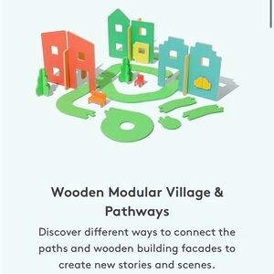 Lovevery’s Wooden Modular Buildings and Pathways